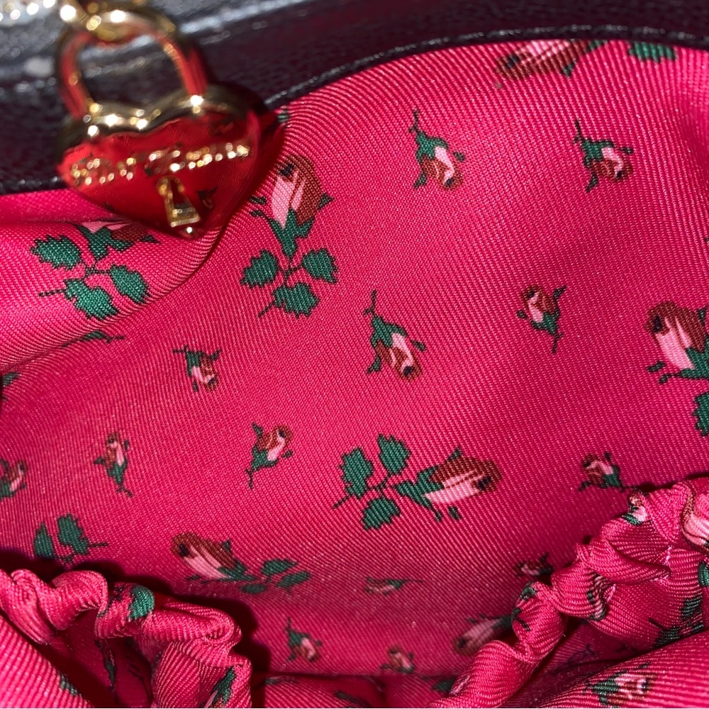 Betsey Johnson Striped Handbacg Crossbody Purse Bag - Picture 2 of 8